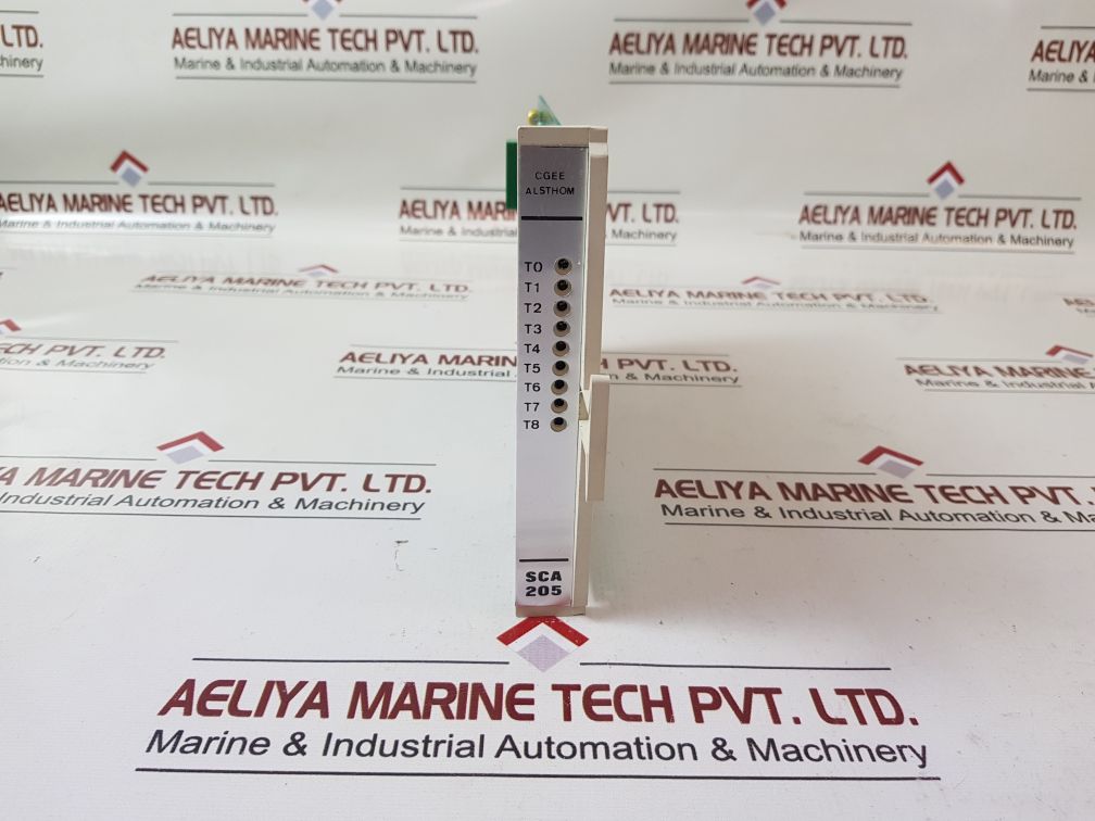 Cgee Alsthom Dei Sca 205 Card 50-723205B