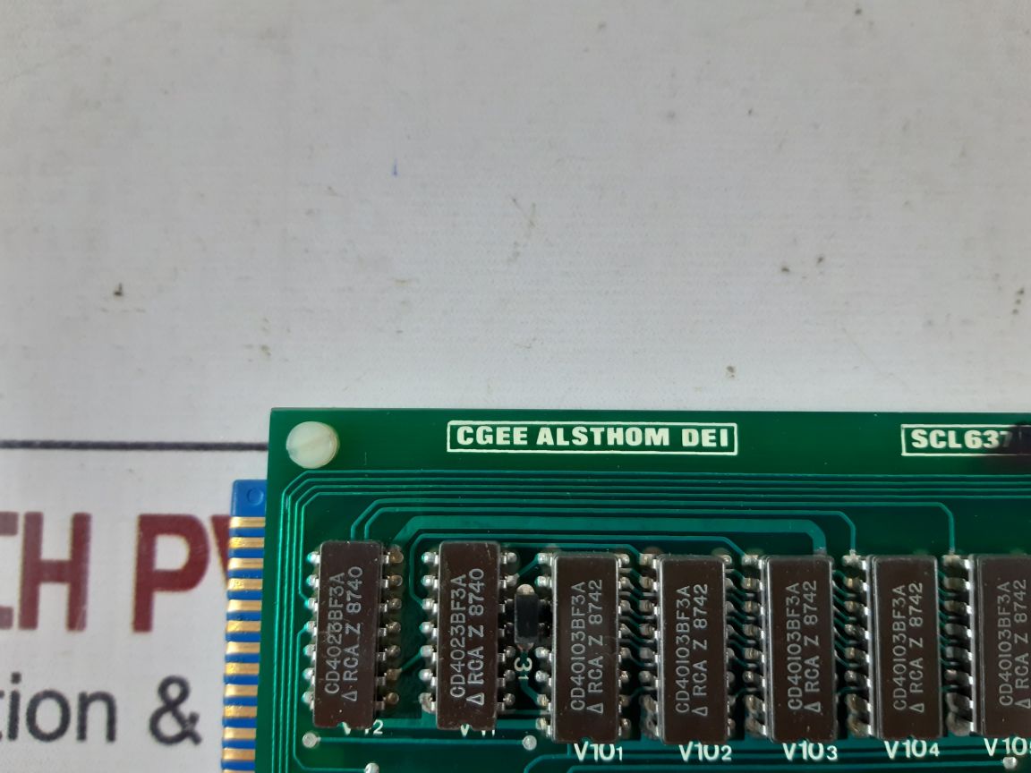 Cgee Alsthom Scl 565Dx Pcb Card