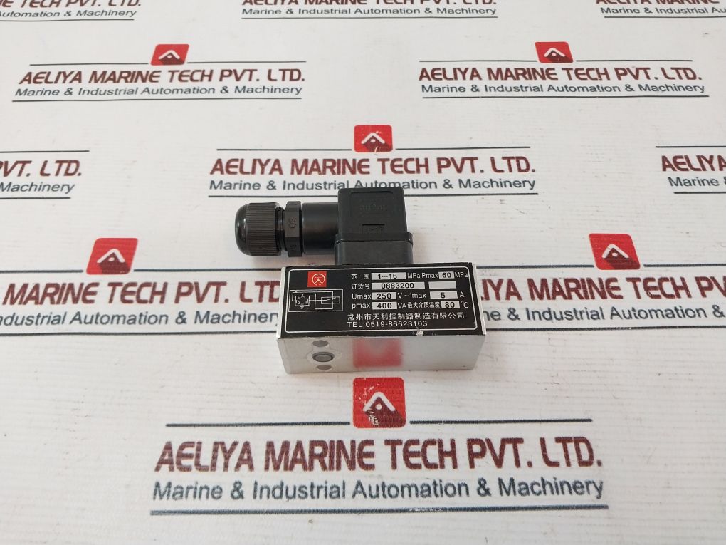 Changzhou Tianli 0883200 Pressure Switch 1…16 Mpa