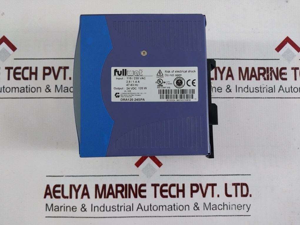 Chinfa Electronics Dra120-24Spa Power Supply 115/230Vac 2.8/1.4A
