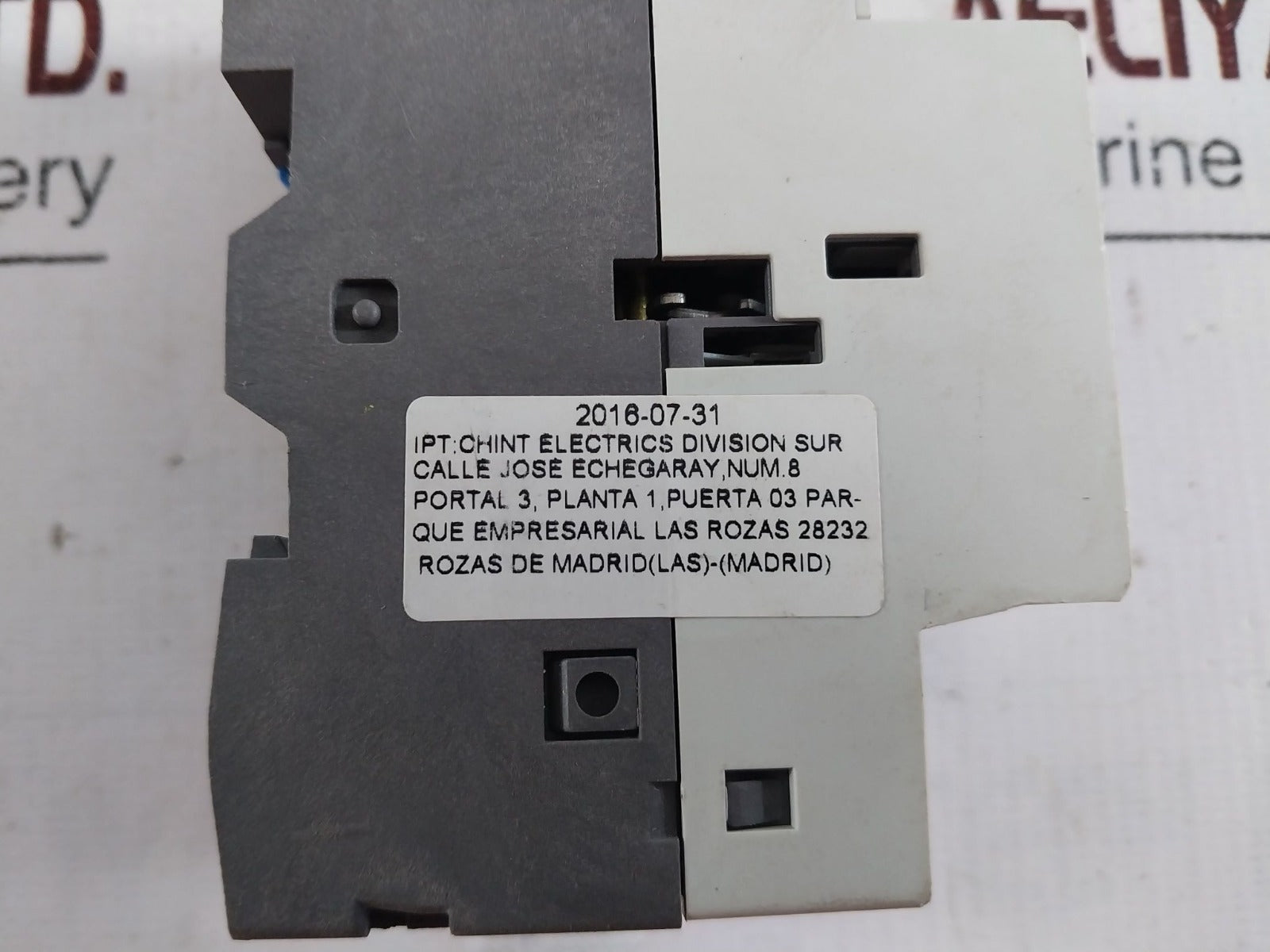 Chint Ns2-25 Alternating Current Motor Starter 1-1.6A