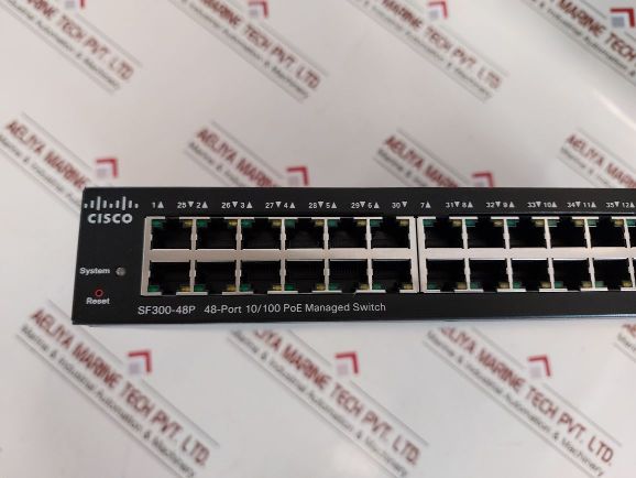 Cisco Sf300-48P 48-port 10/100 Poe 300 Series Managed Switches
