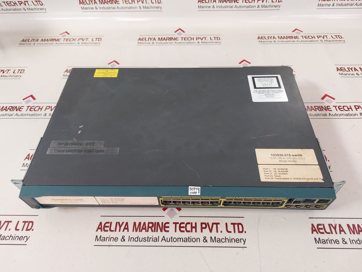 Cisco Ws-c2960S-24Ts-l Ethernet Switch