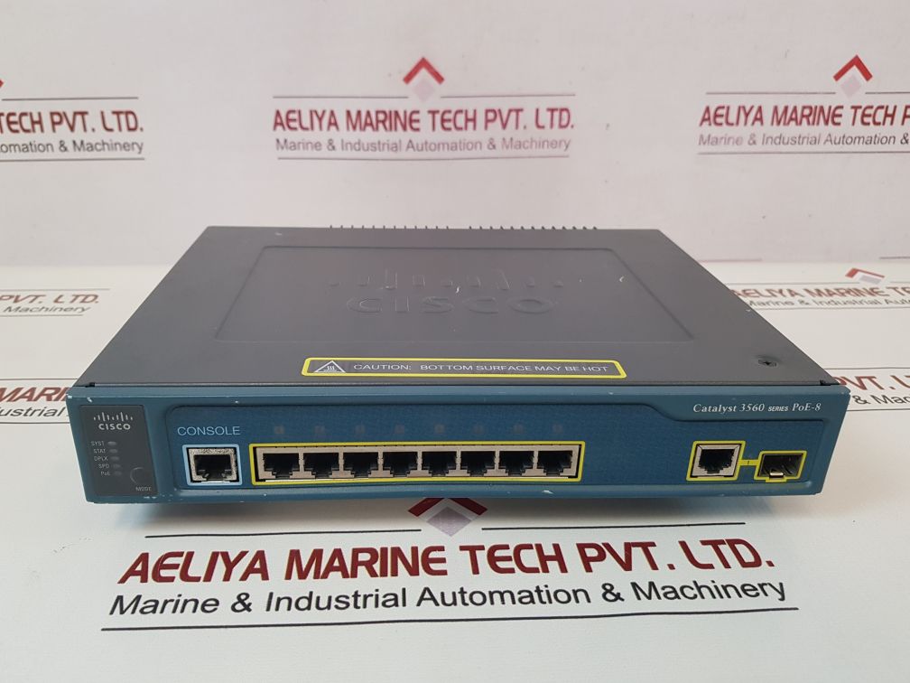 Cisco Catalyst 3560 Series Poe-8 Ws-c3560-8Pc-s Managed Ethernet Switch –  Aeliya Marine Tech