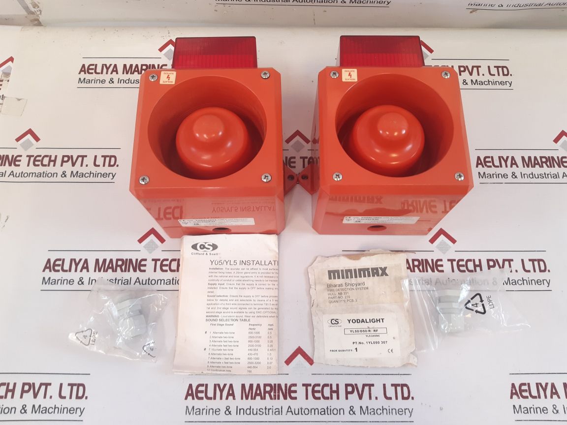 Clifford & Snell Yl50D50RRf Fire Alarm Sounder En54-3, Type-a