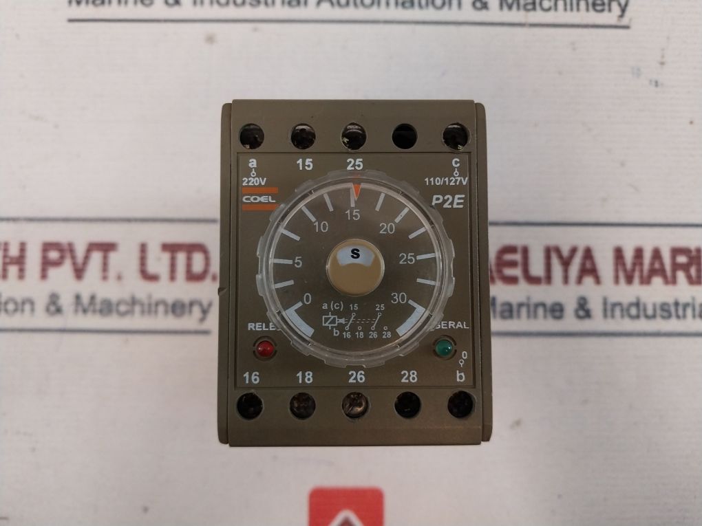 Coel P2E Timer Relay 220Vca