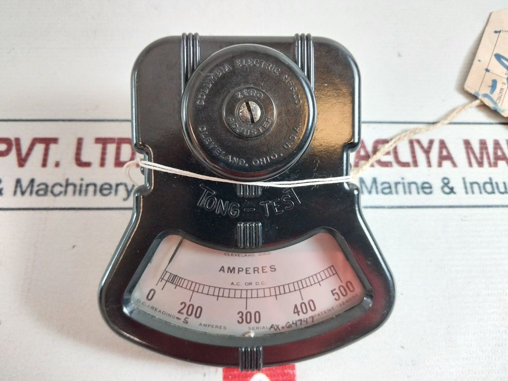 Columbia Electric Tong-test Ammeter Set