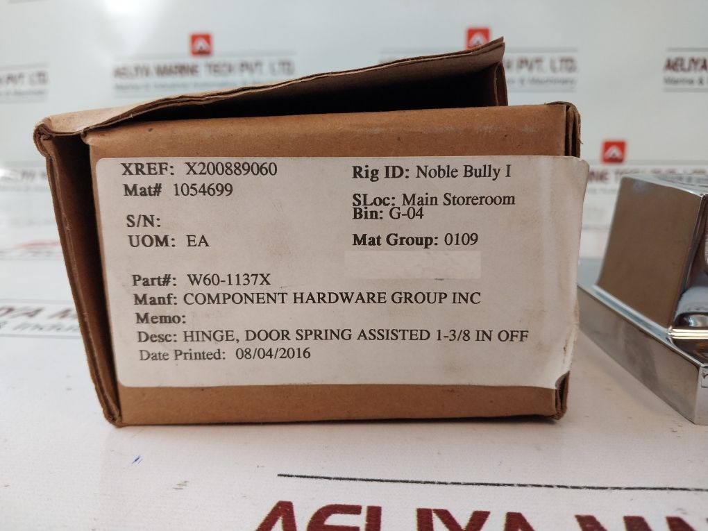 Component Hardware W60-y032 Walk-in Hinge Set