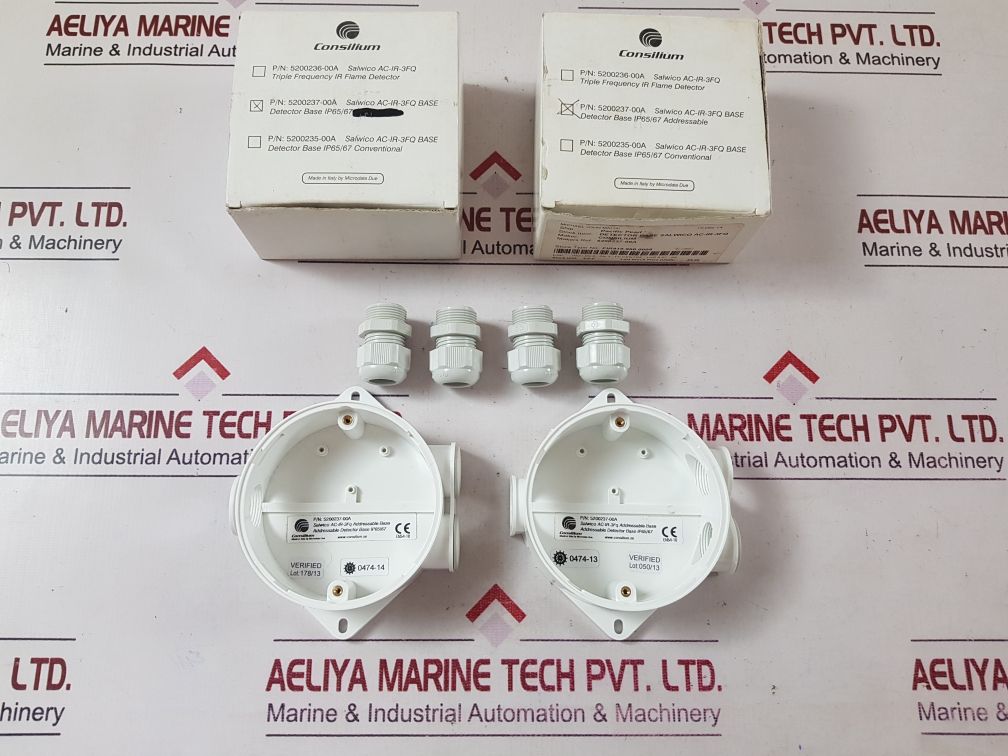 Consilium Salwico 5200237-00A Ac-ir-3Fq Addressable Base 0474-14