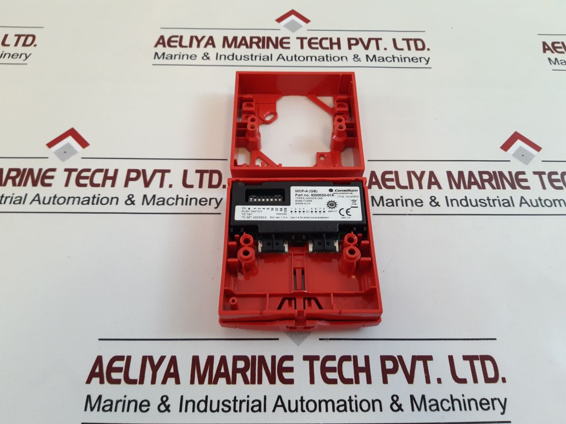 Consilium Mcp-a (Gb) Manual Call Point 5200030-01A
