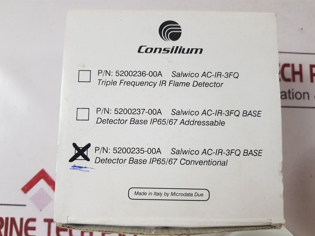 Consilium salwico ac-ir-3fq conventional detector base 5200235-00a