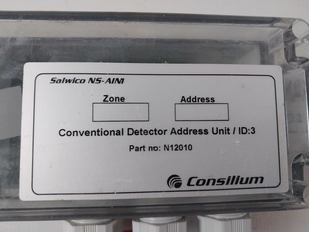 Consilium N12010 Salwico Ns-ain1 Conventional Detector Address Unit