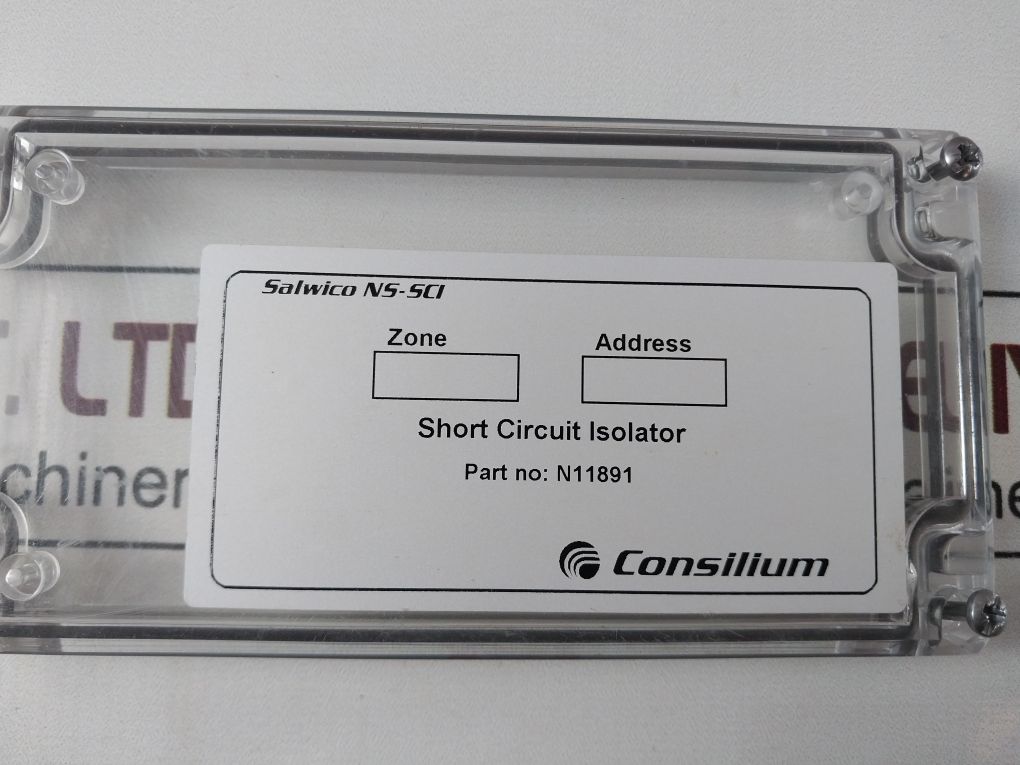 Consilium N11891 Short Circuit Isolator Salwico Ns-sci R4.1