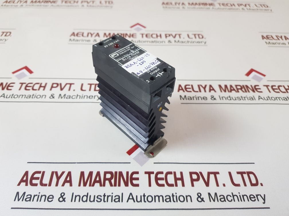 Continental Industries Rsaa-660-25-1D0 Solid State Relay