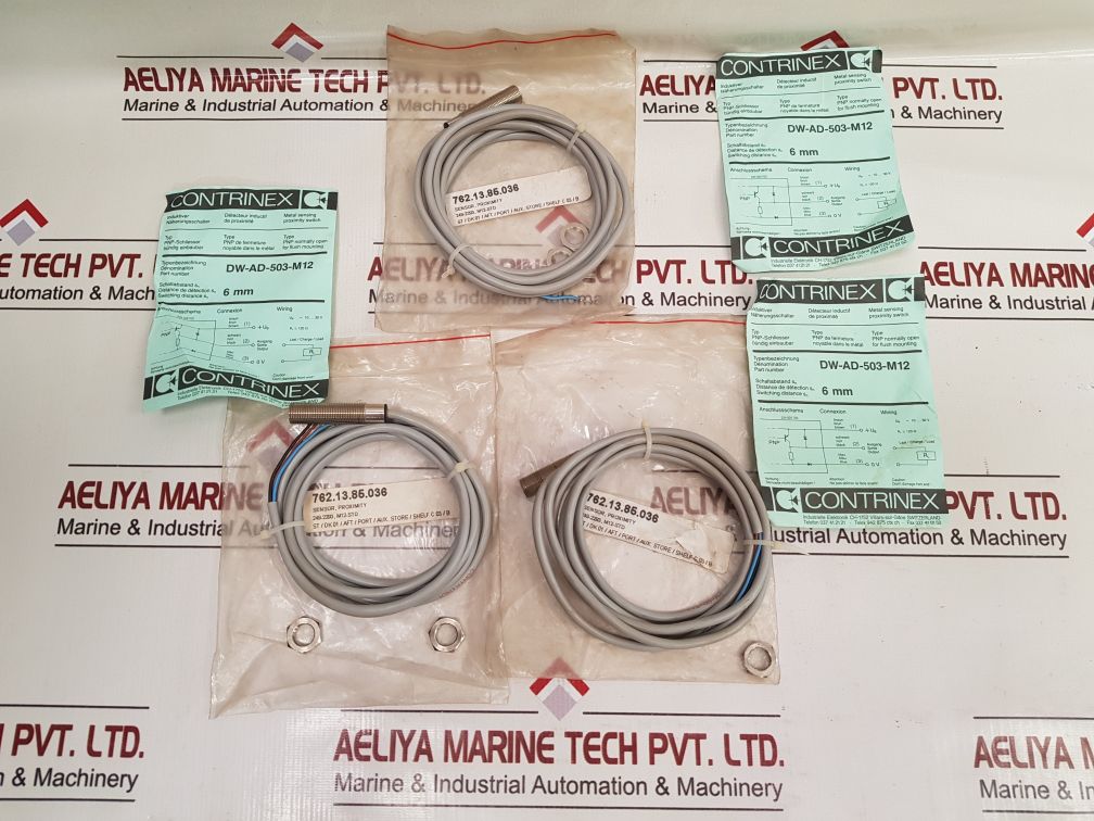 Contrinex Dw-ad-503-m12 Metal Sensing Proximity Switch