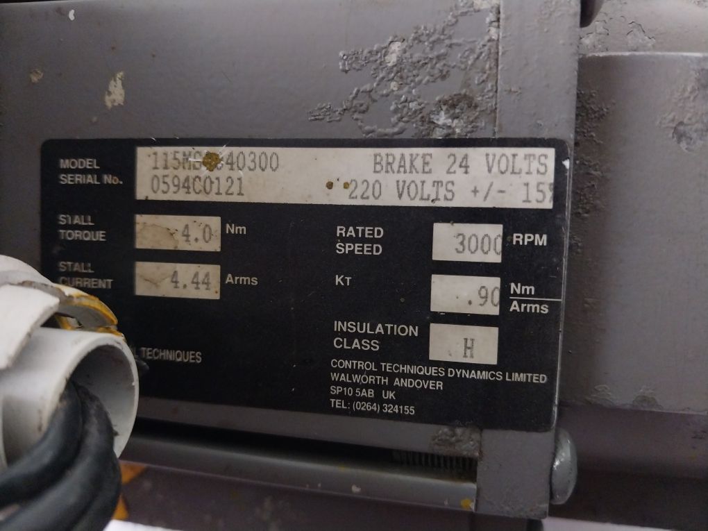 Control Techniques 115Msa040300