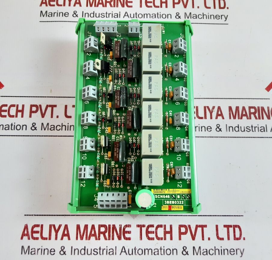 Converteam Scn646 B Electric Module 3Beb0322 V5.2