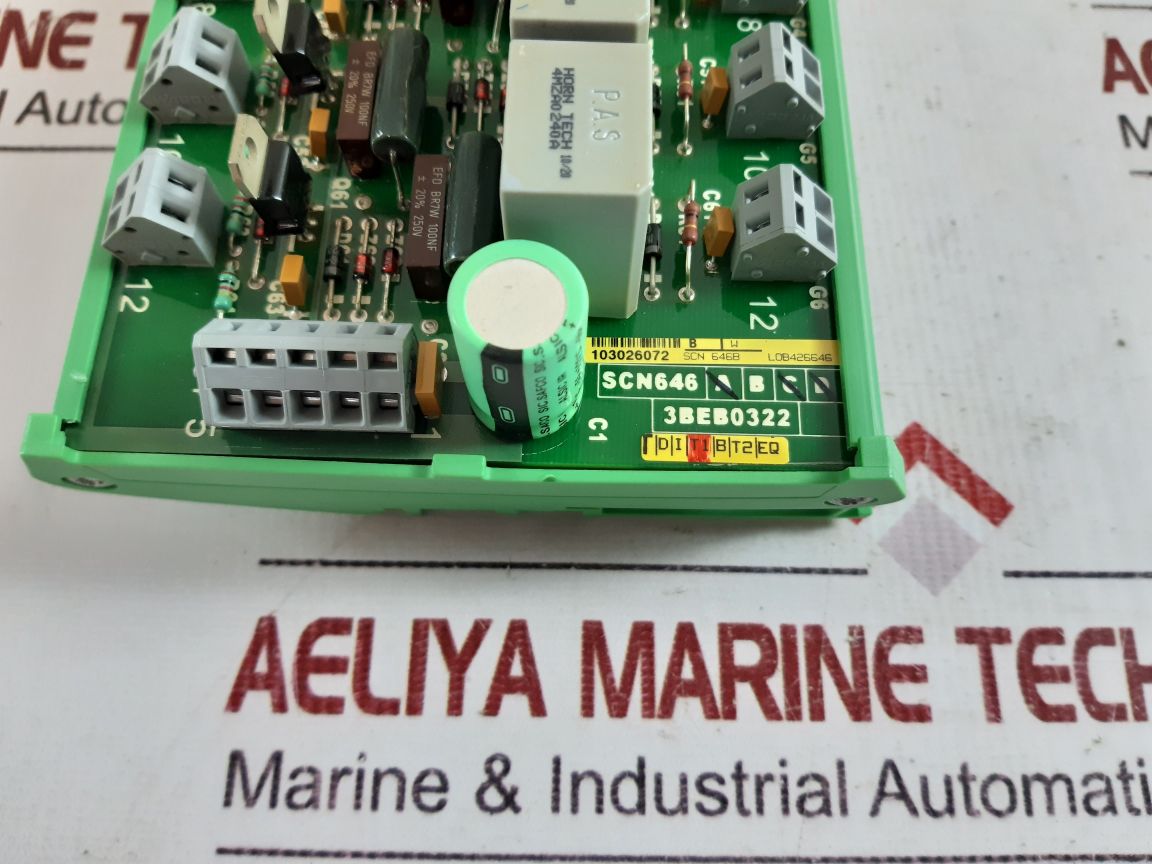 Converteam Scn646 B Electric Module 3Beb0322 V5.2
