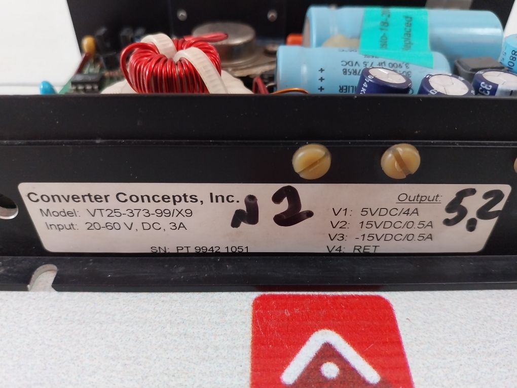 Converter Concepts Vt25-373-99/X9 Power Supply 20-60 Vdc