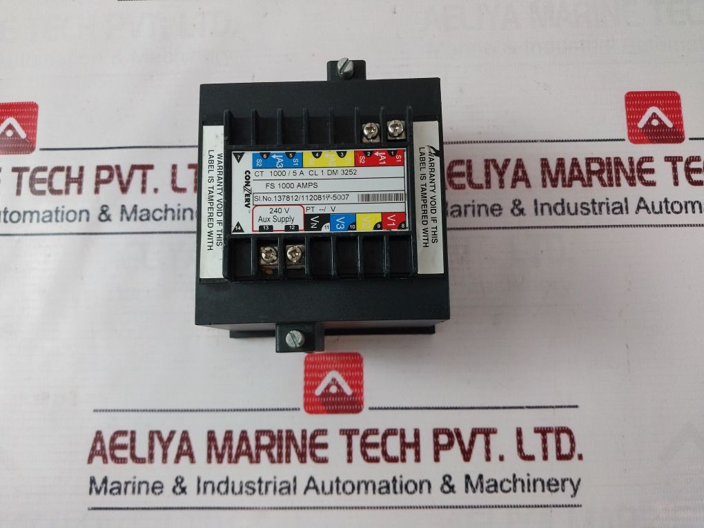 Conzerv Dm 3252 Digital Panel Meter 240 V
