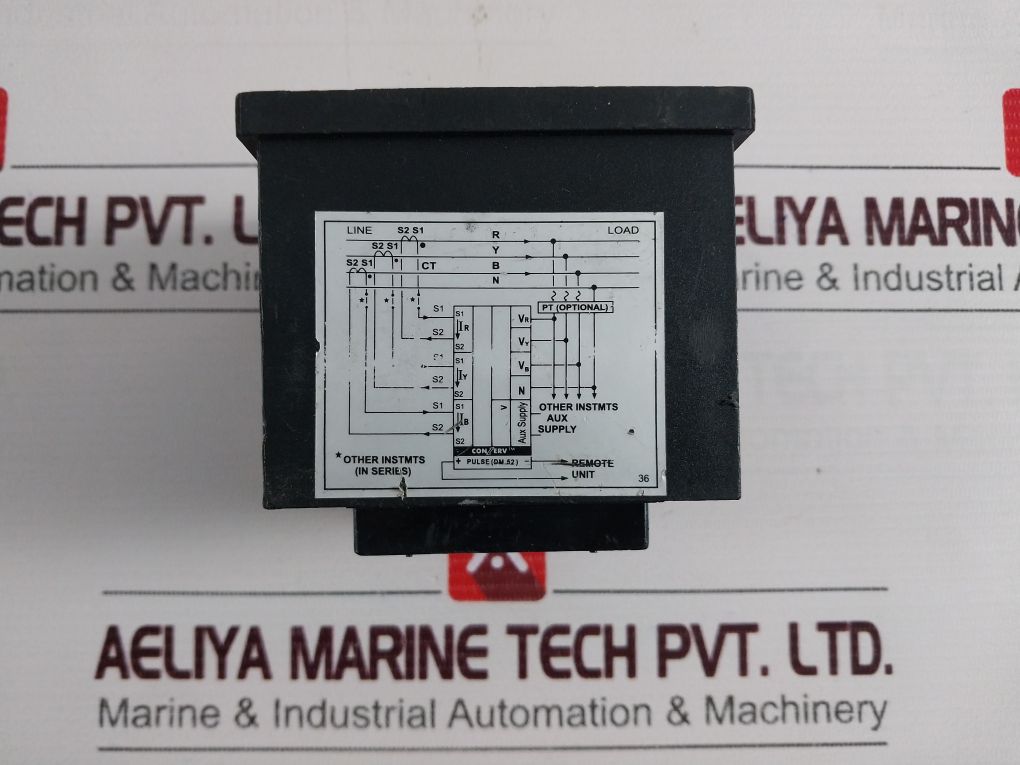 Conzerv Dm 5240 Energy Meter Ct 400/5 A Cl 1 Fs 287.51 Kwh