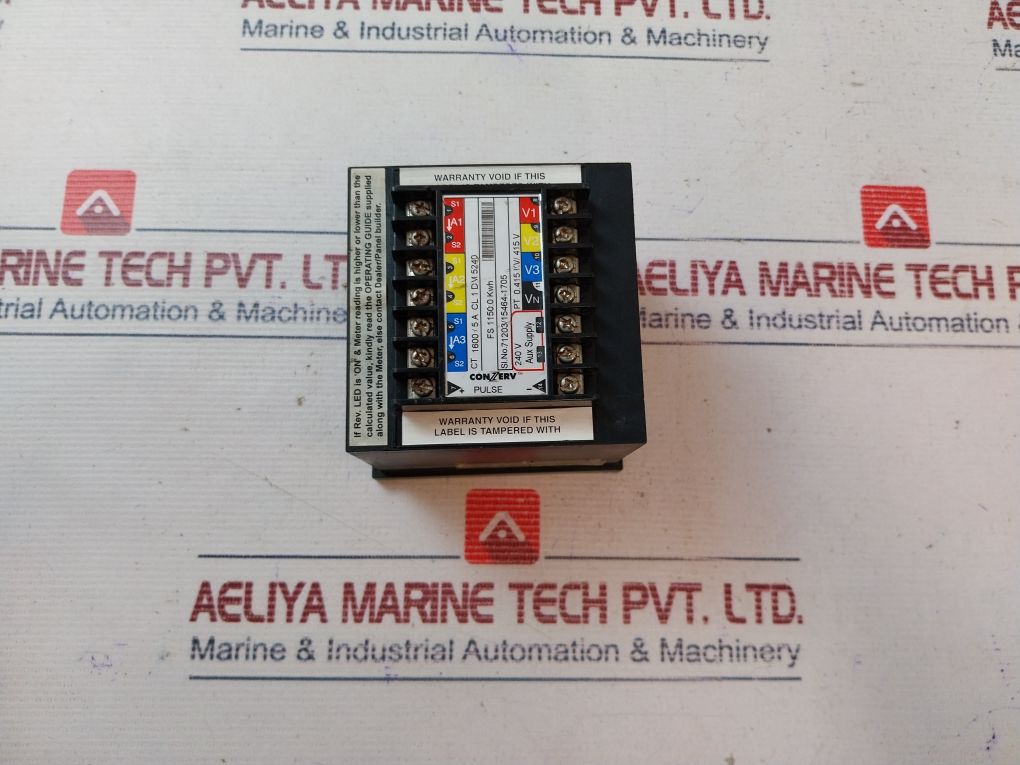 Conzerv Dm 5240 Energy Meter 50-60Hz