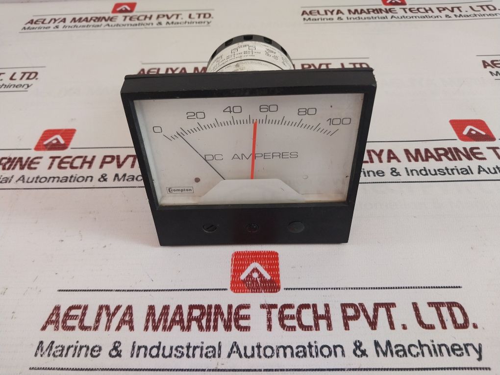 Crompton 0-100 Dc Amperes Meter
