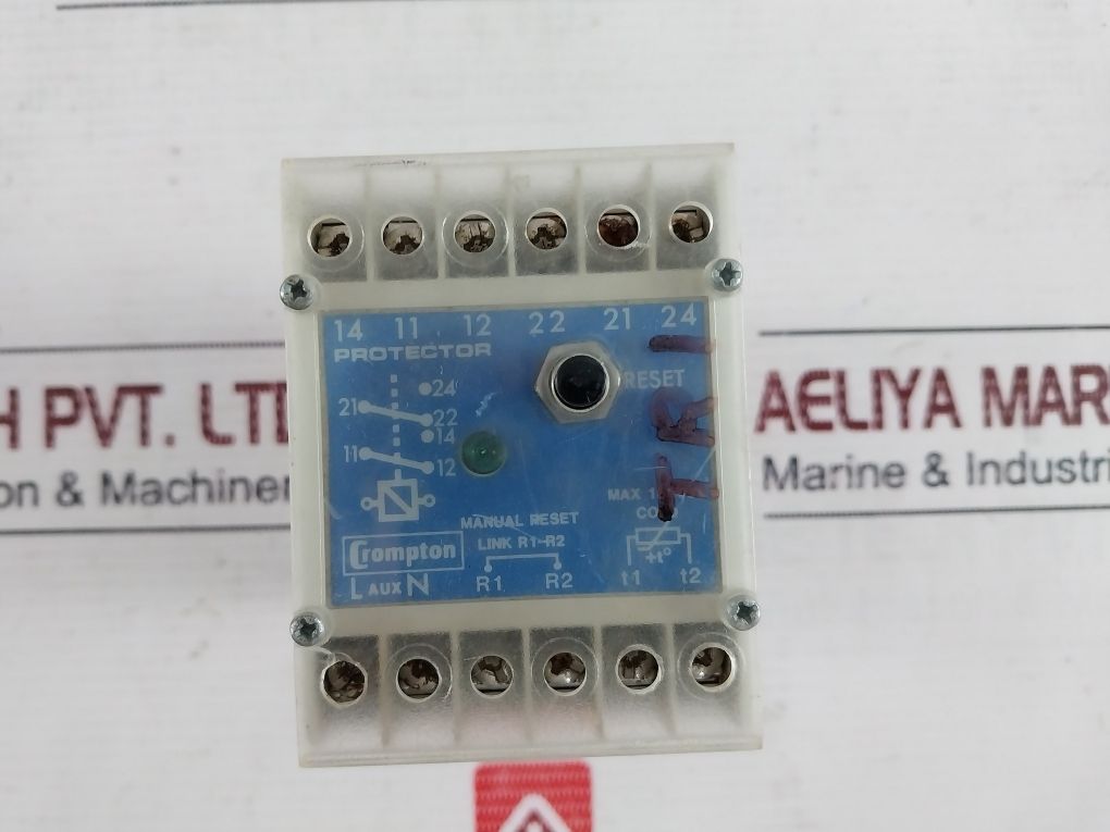 Crompton 252-pmmu-stbx-dg Protector Trip Relay 5A 250 Vac