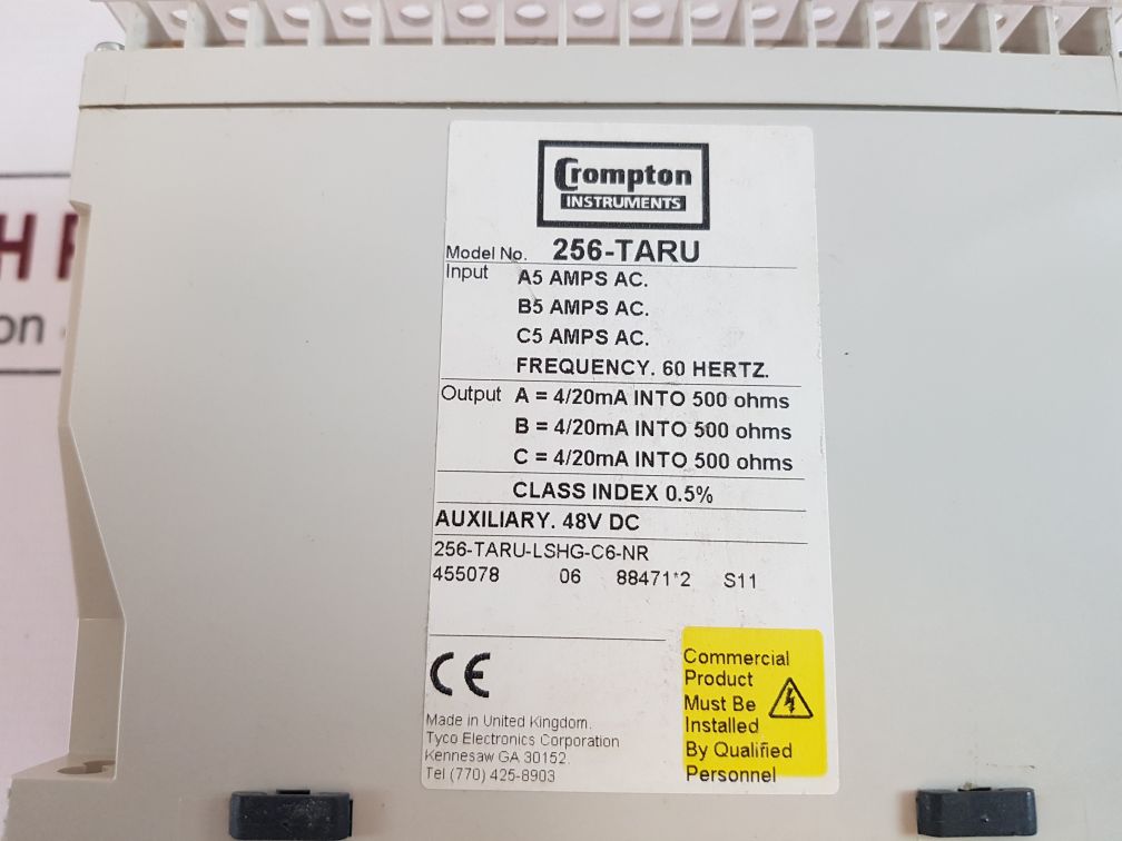 Crompton 256-taru-lshg-c6-nr Transducer 256-taru