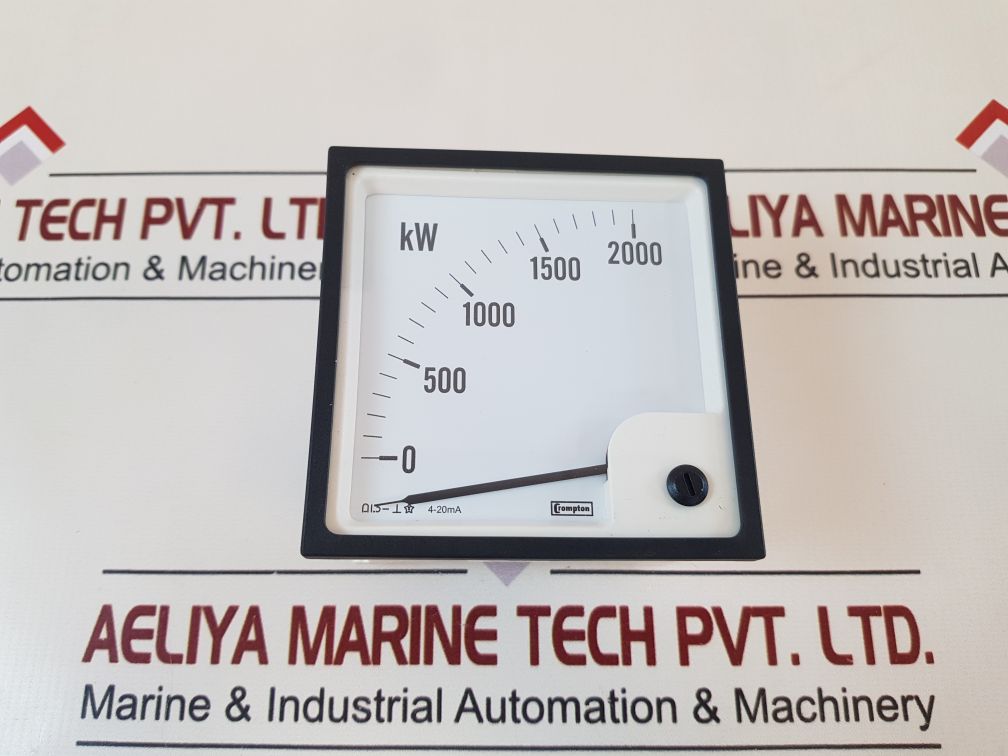 Crompton E244-01Rg Panel Meter E203000,0-2000 Kw