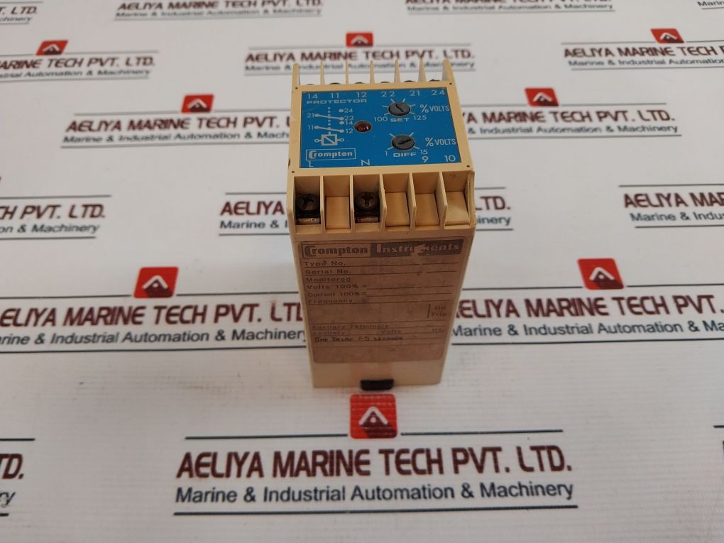 Crompton Instruments 252-pvow Protector Relay 250V 50Hz