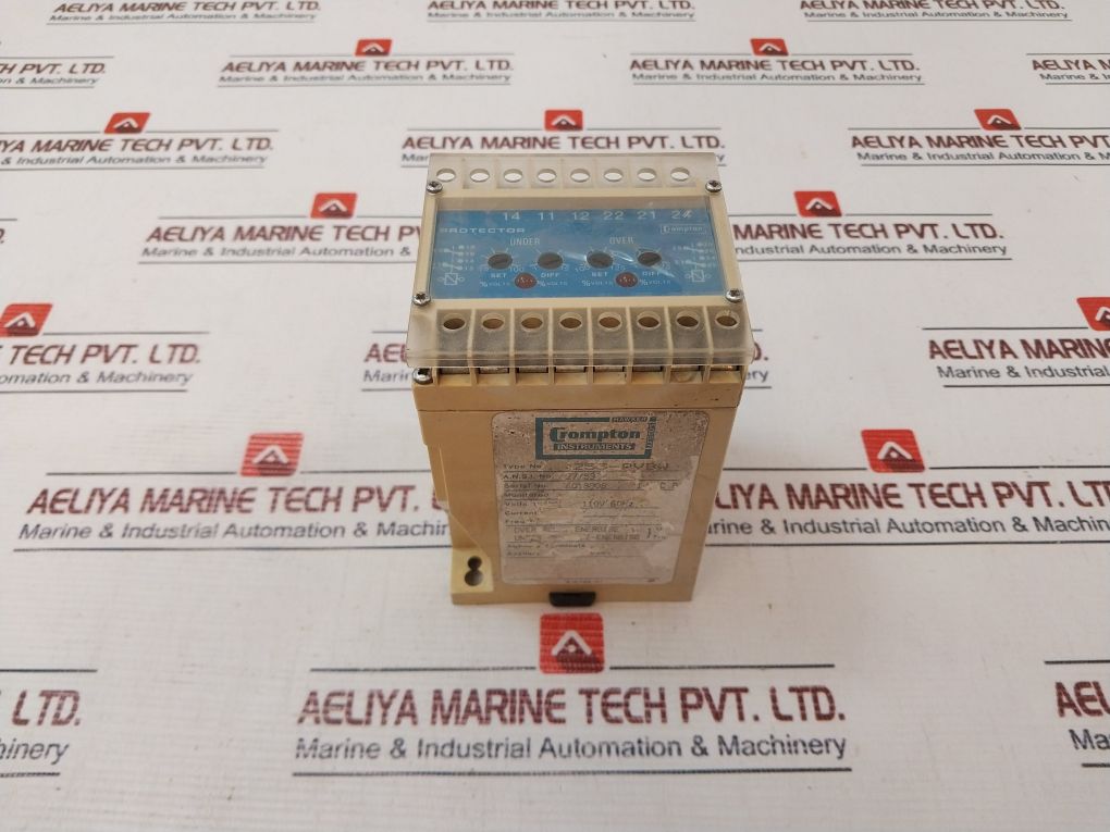 Crompton Instruments 253-pvew Protector Voltage Relay