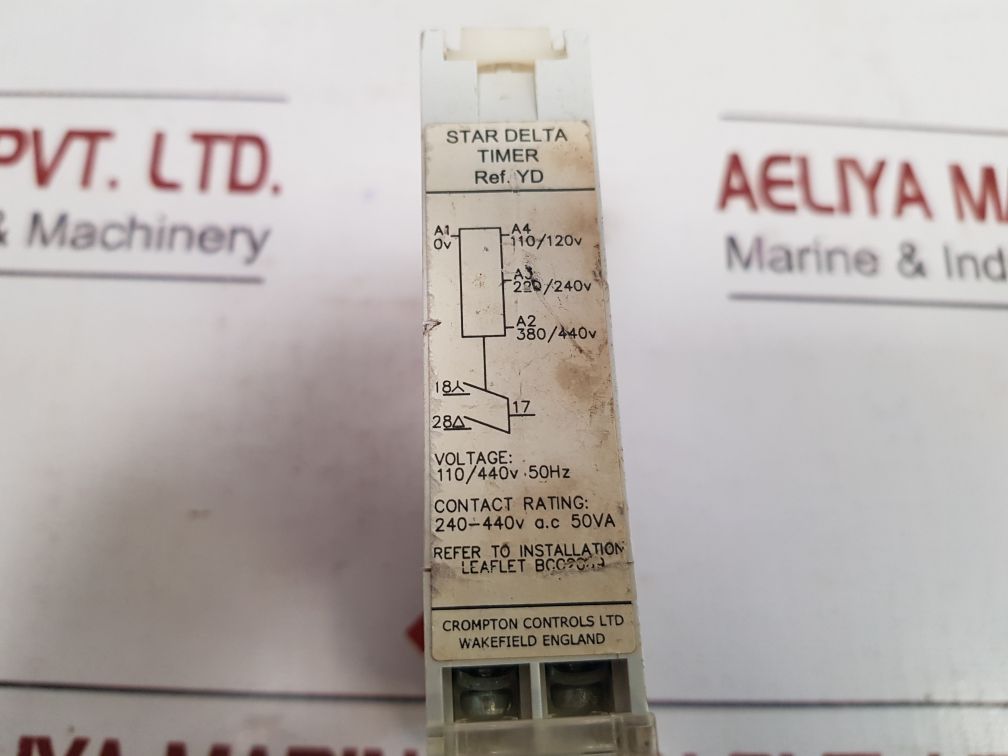 Crompton Yd30S Star Delta Timer