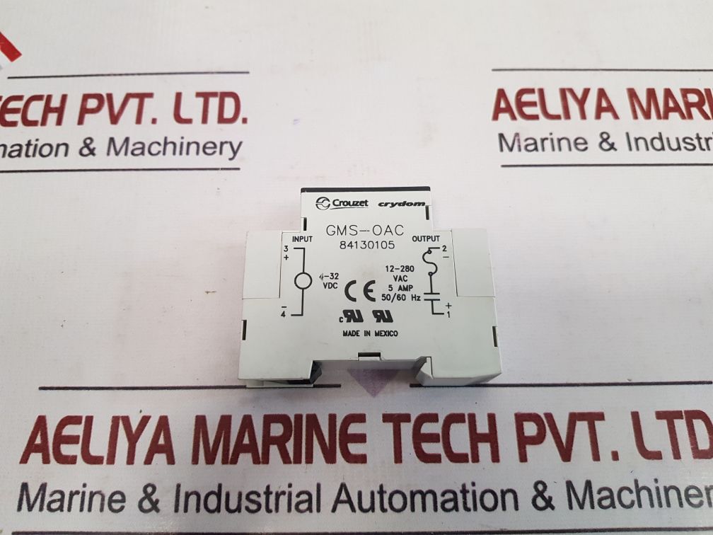Crouzet Gms-oac Solid State Relay 84130105 5Amp