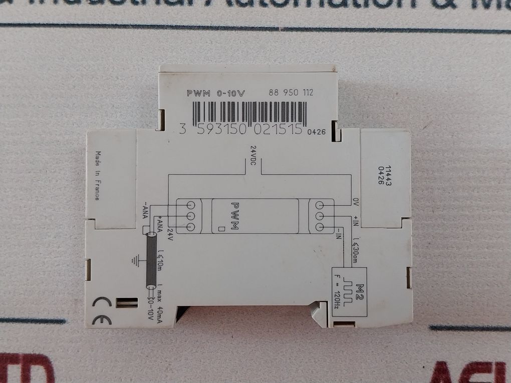 Crouzet Pwm 0-10V Signal Converter