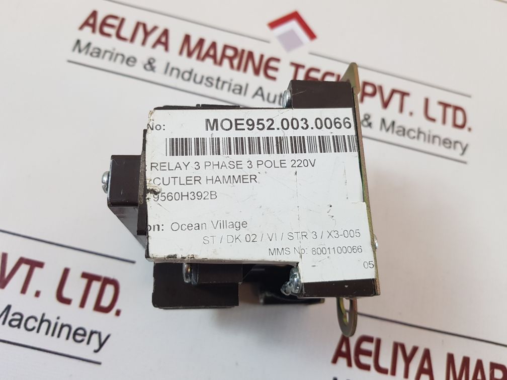 Cutler-hammer 9560h392b contactor 6-172-11