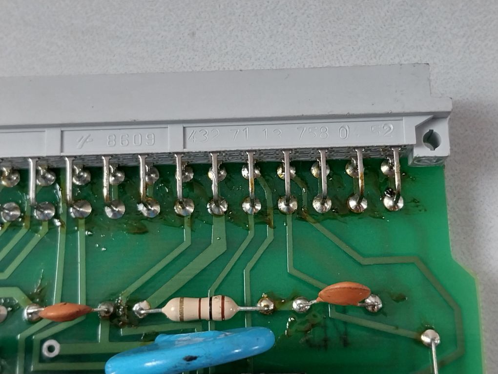 Alstom D-984 0584 2/4 Flame & Fault Alarm Board