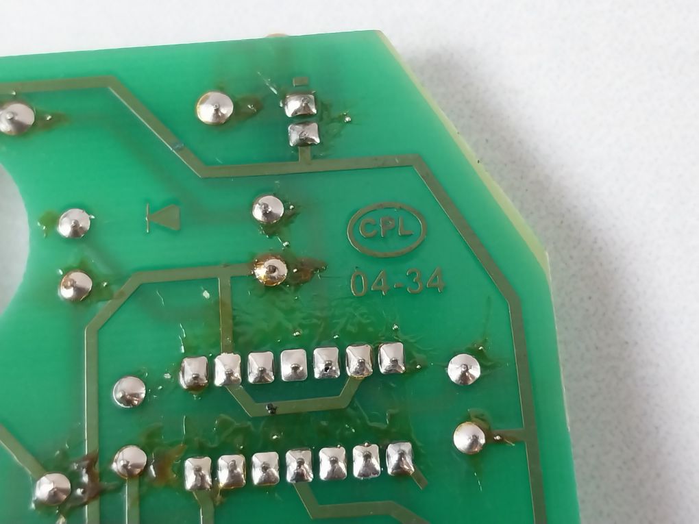 Alstom D-984 0584 2/4 Flame & Fault Alarm Board