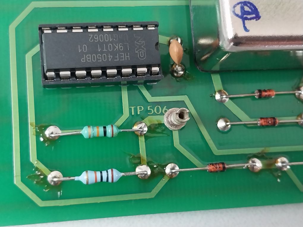 Alstom D-984 0584 2/4 Flame & Fault Alarm Board