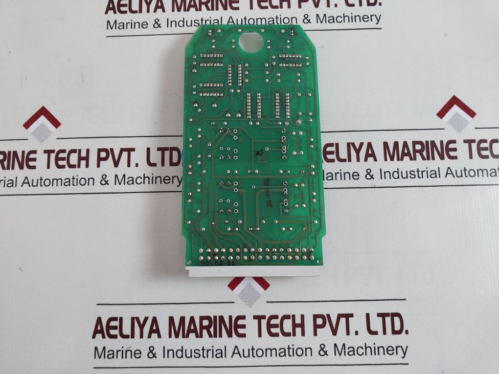Alstom D-984 0584 Pcb 2/4 Flame & Fault Alarm Board