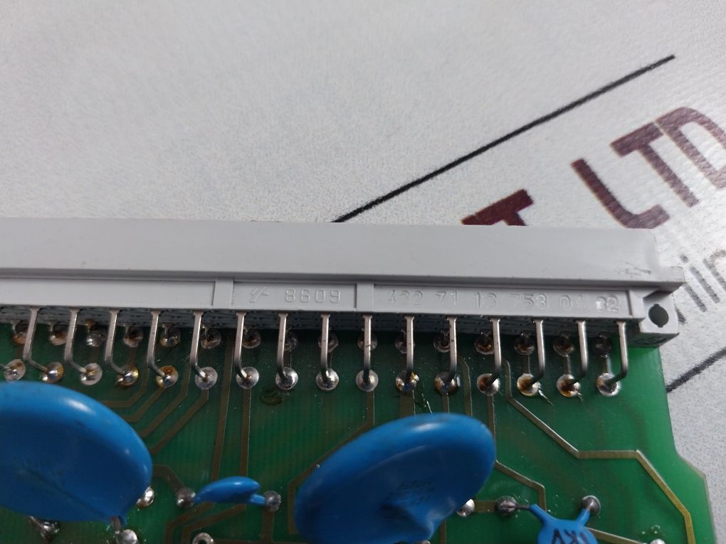 Alstom D-984 0584 Pcb 2/4 Flame & Fault Alarm Board