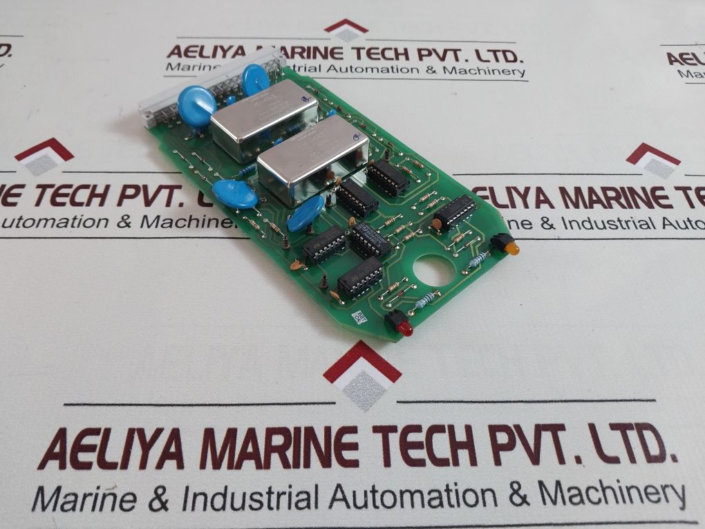 Alstom D-984 0584 Pcb 2/4 Flame & Fault Alarm Board