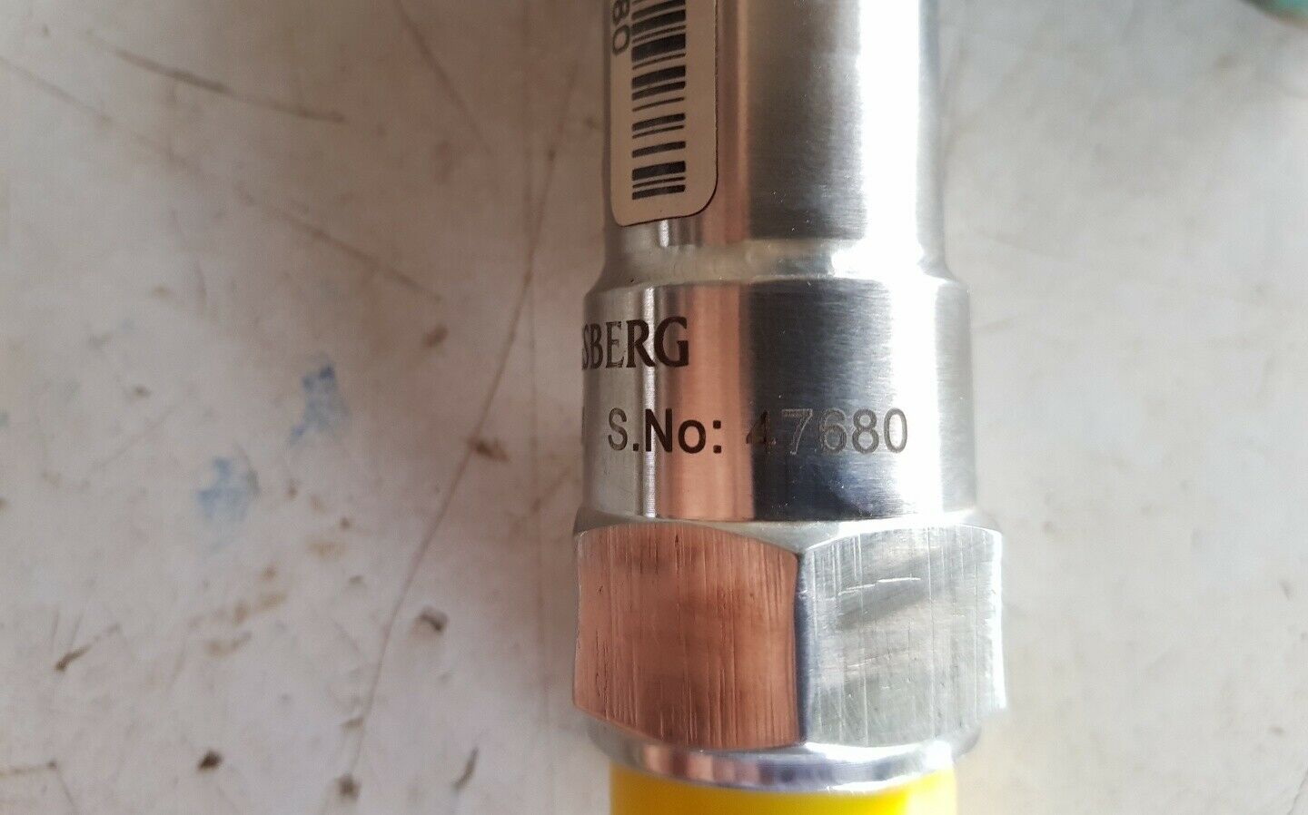 Kongsberg gt300c2g16v pressure transmitter