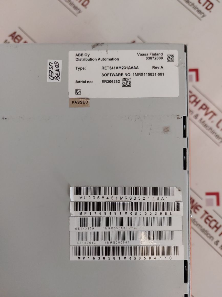 Abb Ret541 Transformer Terminal Ret541Am231Aaaa