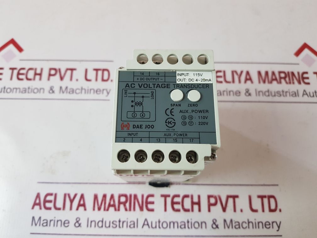 Daejoo Dt-1V-s1Aa Ac Voltage Transducer