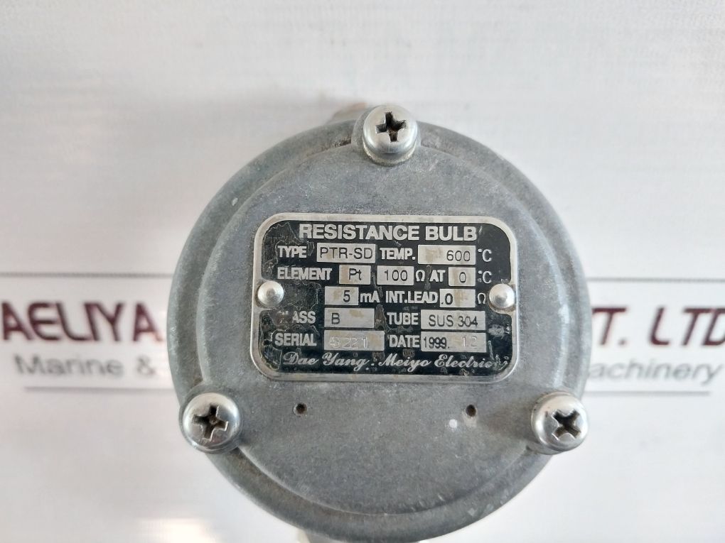 Daeyang Meiyo Electric Ptr-sd Resistance Bulb 600°C