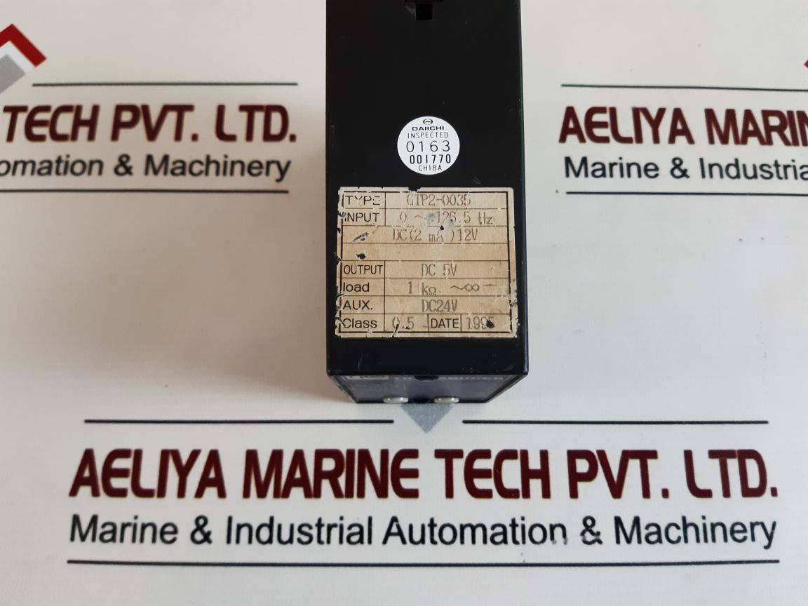 Daiichi Gtp2-0035 Rpm Transducer