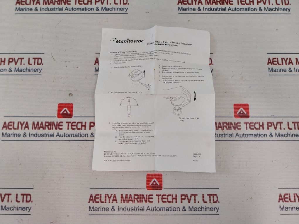 Danfoss 042N4231 Solenoid Valve With Coil Set