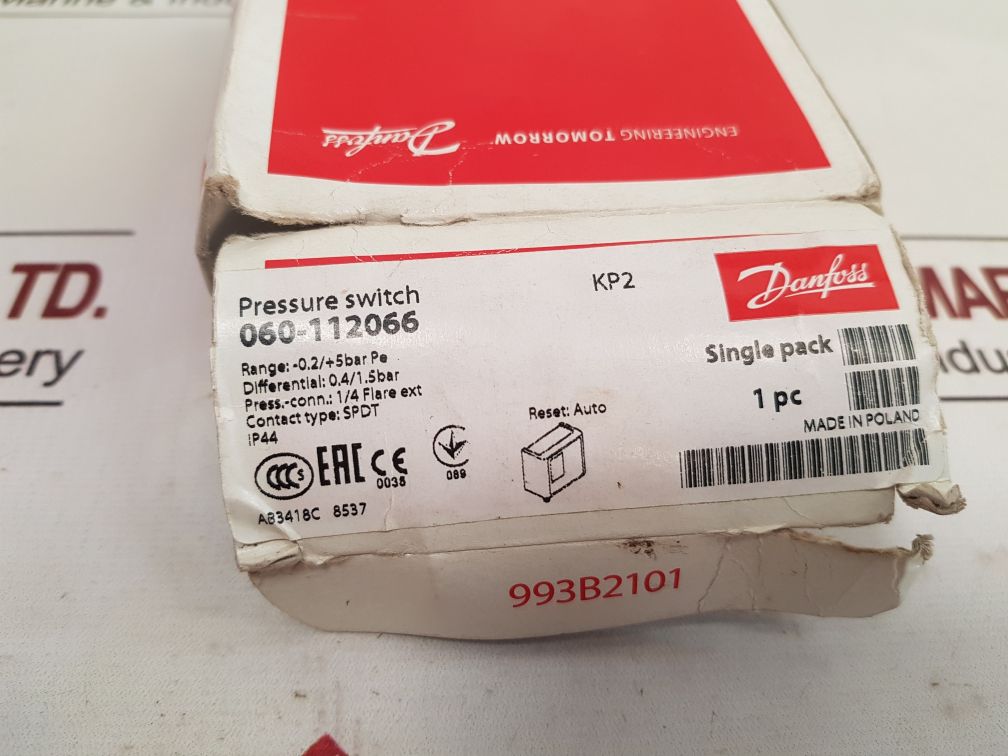Danfoss 060-112066 Control Switch