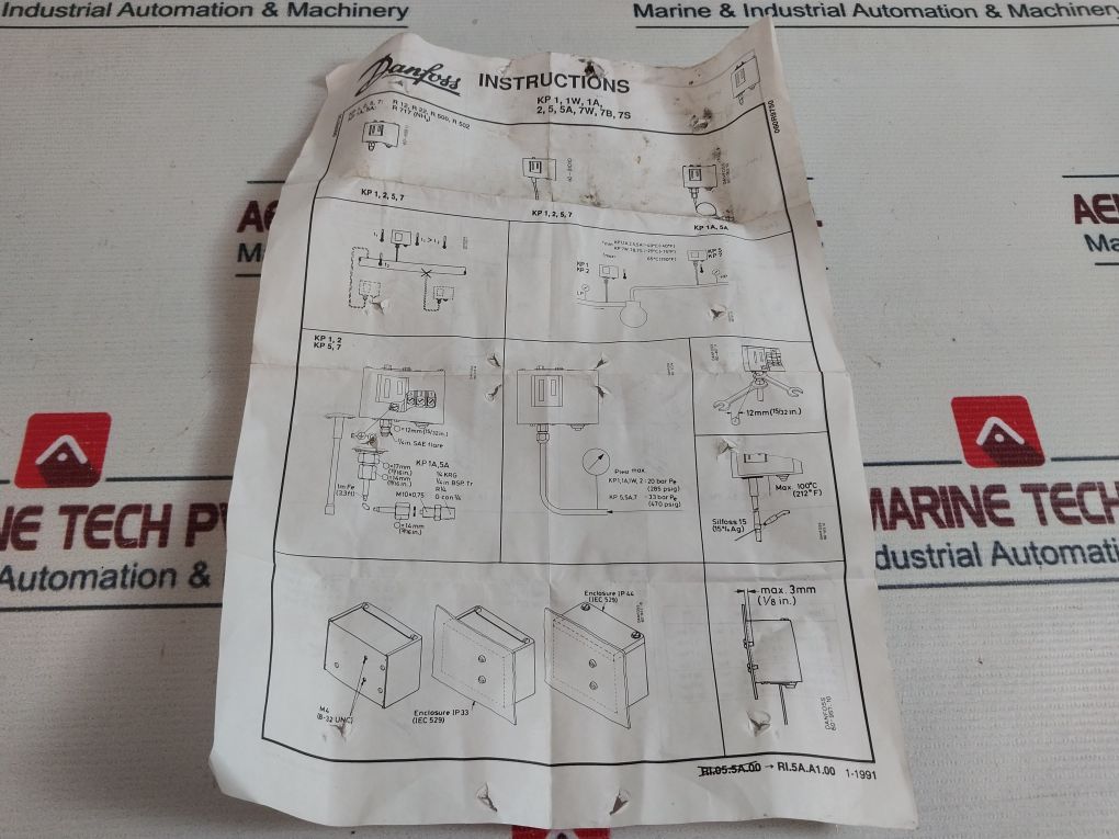 Danfoss 060-1173 Pressure Control Switch
